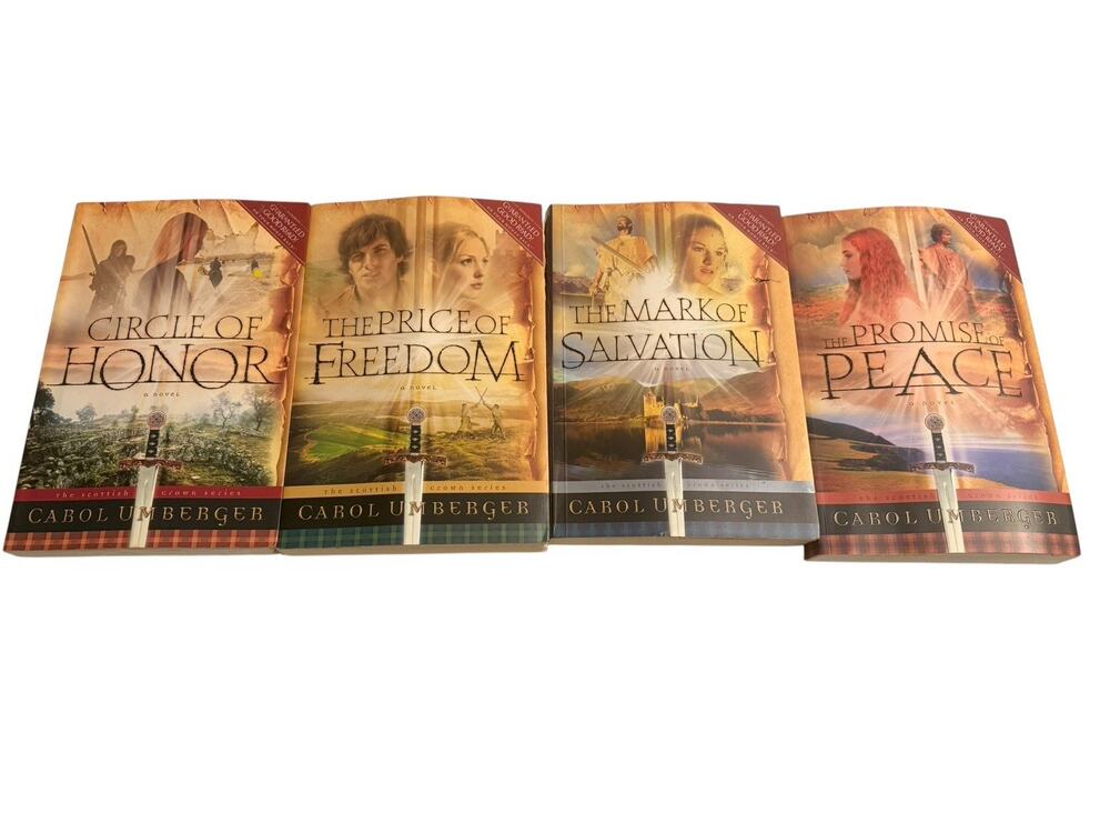 The Scottish Crown Series by Carol Umberger Complete Set Christian Fiction